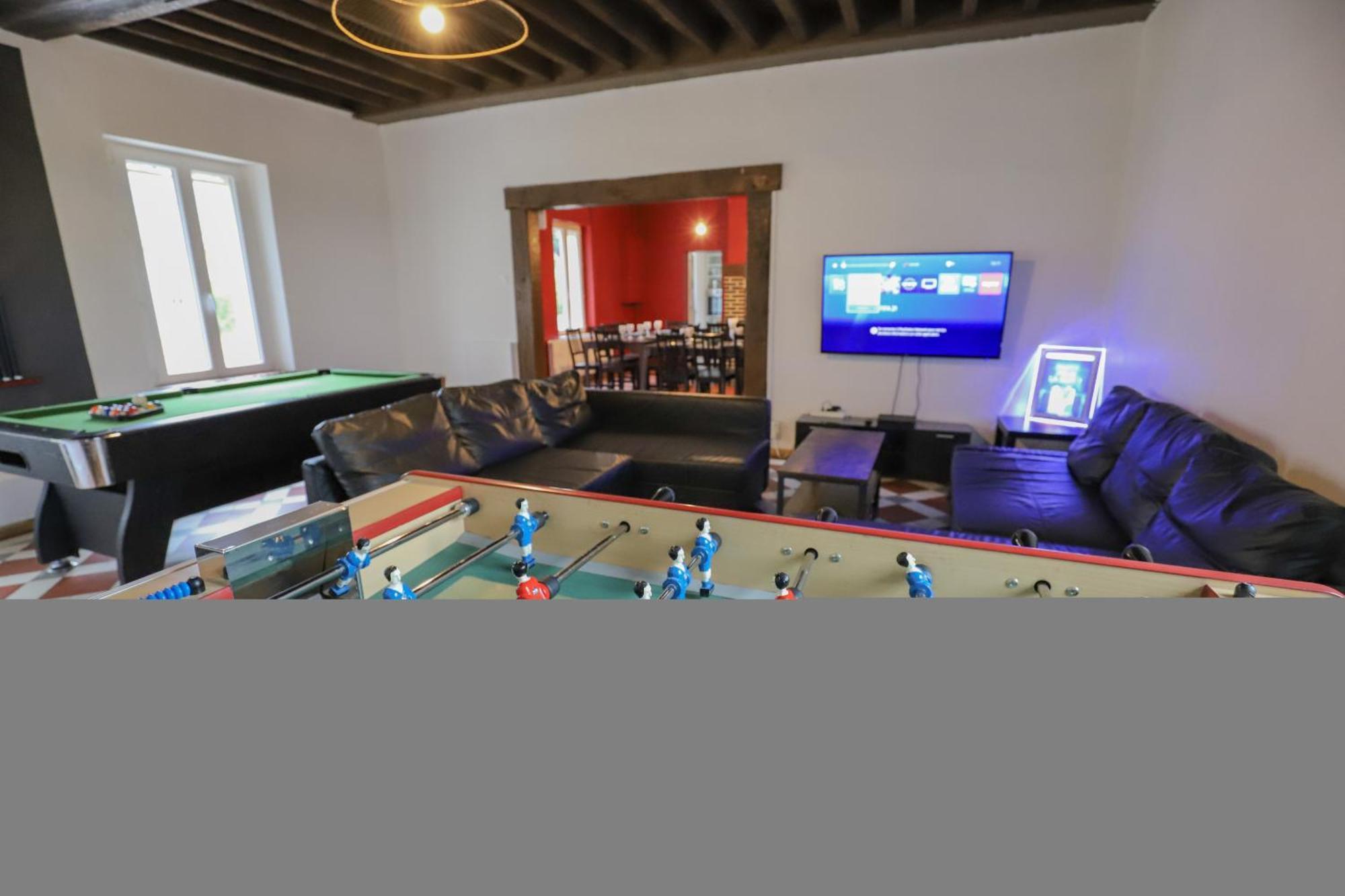 Crazy Villa Champs Corons 61 - Interior Heated Pool - 2H From Paris - 30P Les Menus Kültér fotó